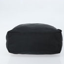 PRADA Hand Bag Nylon Black Silver Auth 172278A-9