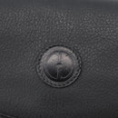 GUCCI Shoulder Bag Leather Gold Black 007 14 0074 Auth 172286-17