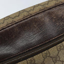 GUCCI GG Supreme Shoulder Bag PVC Beige Silver 114291 Auth 172289-14