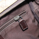 GUCCI GG Supreme Shoulder Bag PVC Beige Silver 114291 Auth 172289-20