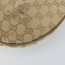 GUCCI Sherry Line GG Canvas Shoulder Bag Beige Gold pink 181092 Auth 172293-16