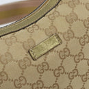GUCCI Sherry Line GG Canvas Shoulder Bag Beige Gold pink 181092 Auth 172293-18