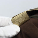 GUCCI Sherry Line GG Canvas Shoulder Bag Beige Gold pink 181092 Auth 172293-12