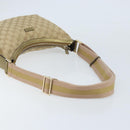 GUCCI Sherry Line GG Canvas Shoulder Bag Beige Gold pink 181092 Auth 172293-7