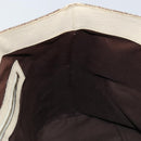 GUCCI GG Canvas Hand Bag Beige Gold 07198 Auth 172295-19