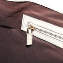 GUCCI GG Canvas Hand Bag Beige Gold 07198 Auth 172295-21