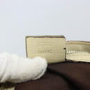 GUCCI GG Canvas Hand Bag Beige Gold 07198 Auth 172295-23