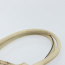 GUCCI GG Canvas Hand Bag Beige Gold 07198 Auth 172295-8