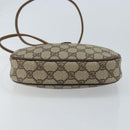 GUCCI GG Supreme Web Sherry Line Bag PVC Beige 007 58 6112 4023 Auth 172298-9