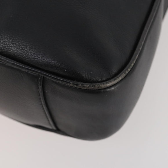 GUCCI Bambus Handtasche Leder 2-Wege Schwarz Gold Original 172300