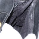 GUCCI Bamboo Tote Bag Leather Black Gold 002 0260 2615 Auth 172302-20