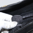 GUCCI Bamboo Tote Bag Leather Black Gold 002 0260 2615 Auth 172302-23