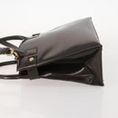 GUCCI Hand Bag Patent leather 2way Brown Gold 000 2404 0503 Auth 172304-5