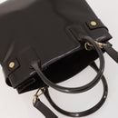 GUCCI Hand Bag Patent leather 2way Brown Gold 000 2404 0503 Auth 172304-6