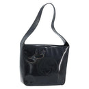 GUCCI Shoulder Bag Patent leather Black Silver 000 1013 0506 Auth 172305-1