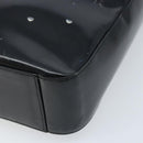 GUCCI Shoulder Bag Patent leather Black Silver 000 1013 0506 Auth 172305-12