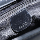 GUCCI Shoulder Bag Patent leather Black Silver 000 1013 0506 Auth 172305-15