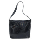 GUCCI Shoulder Bag Patent leather Black Silver 000 1013 0506 Auth 172305-2
