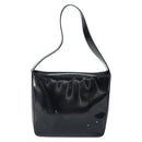 GUCCI Shoulder Bag Patent leather Black Silver 000 1013 0506 Auth 172305-3