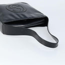 GUCCI Shoulder Bag Patent leather Black Silver 000 1013 0506 Auth 172305-7