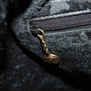 GUCCI Bamboetas Schouder Suède 2-weg Zwart Goud Authenticatie 172309-20