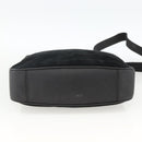 GUCCI Bamboo Shoulder Bag Suede 2way Black Gold 001 2058 1638 0 Auth 172310-5