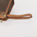CELINE Macadam Canvas C Sulky Shoulder Bag PVC 2 Set Brown Beige Auth 172314-15