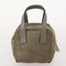 BALLY Dior Fendi Honeycomb Shoulder Bag Suede 3 Set Gray Navy black Auth 172316-10