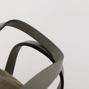 BALLY Dior Fendi Honeycomb Shoulder Bag Suede 3 Set Gray Navy black Auth 172316-13