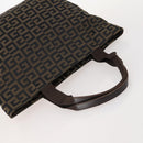 BALLY Dior Fendi Honeycomb Shoulder Bag Suede 3 Set Gray Navy black Auth 172316-5