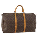 LOUIS VUITTON Monogram Keepall 50 Boston Bag M41426 LV Auth 172320-1