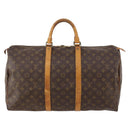 LOUIS VUITTON Monogram Keepall 50 Boston Bag M41426 LV Auth 172320-13