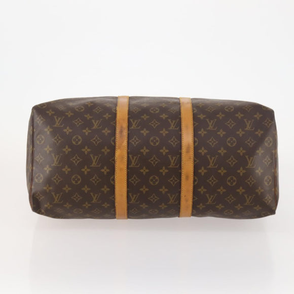 LOUIS VUITTON Monogram Keepall 50 Boston Bag M41426 LV Auth 172320