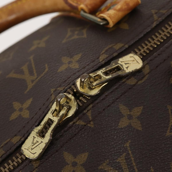 LOUIS VUITTON Monogram Keepall 55 Boston Bag M41424 LV Auth 172324