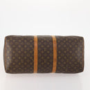 LOUIS VUITTON Monogram Keepall 55 Boston Bag M41424 LV Auth 172324-5