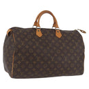 LOUIS VUITTON Monogram Speedy 40 Hand Bag M41522 LV Auth 172326-1
