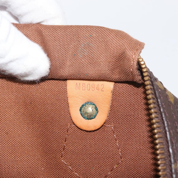 LOUIS VUITTON Monogram Speedy 40 Hand Bag M41522 LV Auth 172326