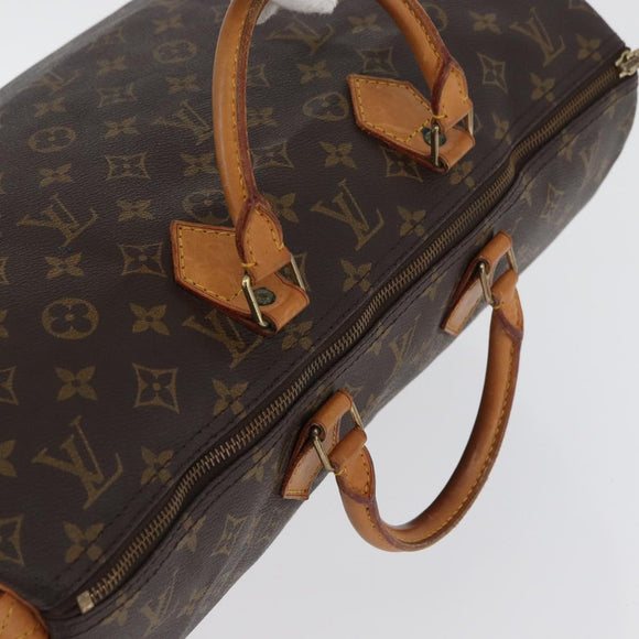 LOUIS VUITTON Monogram Speedy 40 Hand Bag M41522 LV Auth 172326