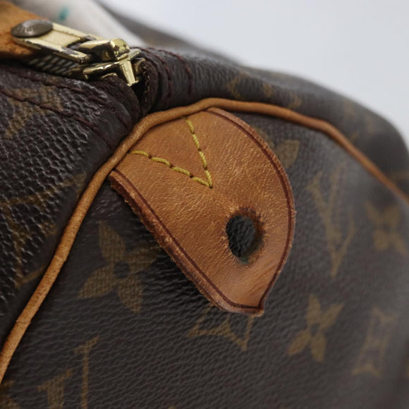 LOUIS VUITTON Monogram Speedy 40 Hand Bag M41522 LV Auth 172328