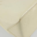 LOUIS VUITTON Monogram Vernis Reade PM Hand Bag Perle M91336 LV Auth 172337-17