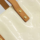 LOUIS VUITTON Monogram Vernis Reade PM Hand Bag Perle M91336 LV Auth 172337-9