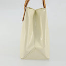 LOUIS VUITTON Monogram Vernis Reade PM Hand Bag Perle M91336 LV Auth 172337-3