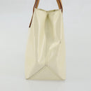 LOUIS VUITTON Monogram Vernis Reade PM Hand Bag Perle M91336 LV Auth 172337-4