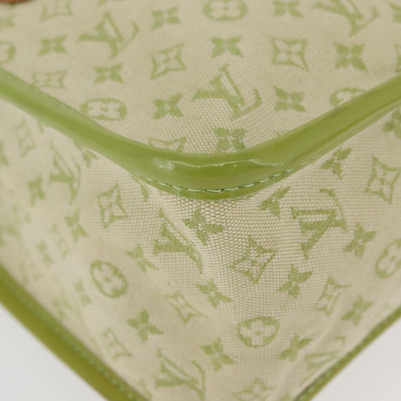 LOUIS VUITTON Monogram Mini Sac Catline Bag Almond Green M92931 LV Auth 172339V