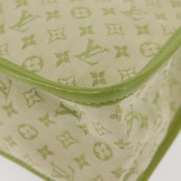 LOUIS VUITTON Monogram Mini Sac Catline Bag Almond Green M92931 LV Auth 172339V