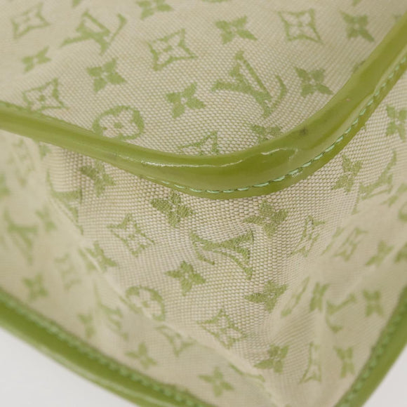 LOUIS VUITTON Monogram Mini Sac Catline Bag Almond Green M92931 LV Auth 172339V