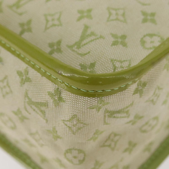 LOUIS VUITTON Monogram Mini Sac Catline Bag Almond Green M92931 LV Auth 172339V