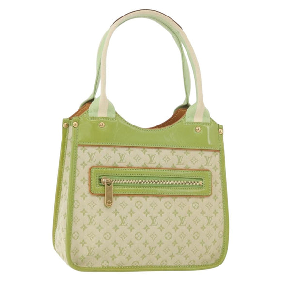 LOUIS VUITTON Monogram Mini Sac Catline Bag Almond Green M92931 LV Auth 172339V