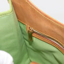 LOUIS VUITTON Monogram Mini Sac Catline Bag Almond Green M92931 LV Auth 172339V-21