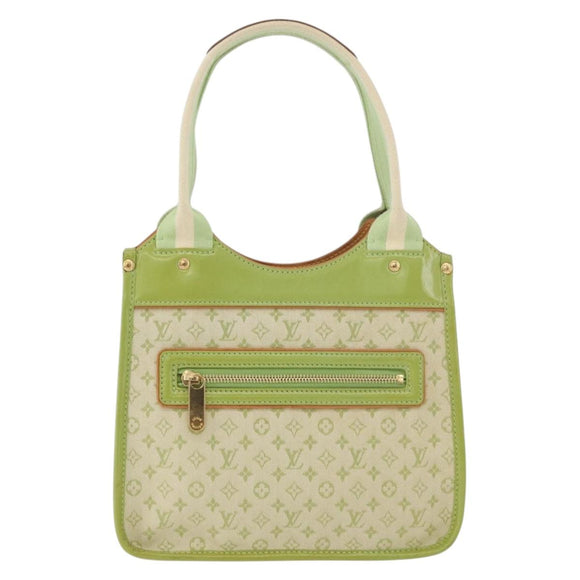 LOUIS VUITTON Monogram Mini Sac Catline Bag Almond Green M92931 LV Auth 172339V